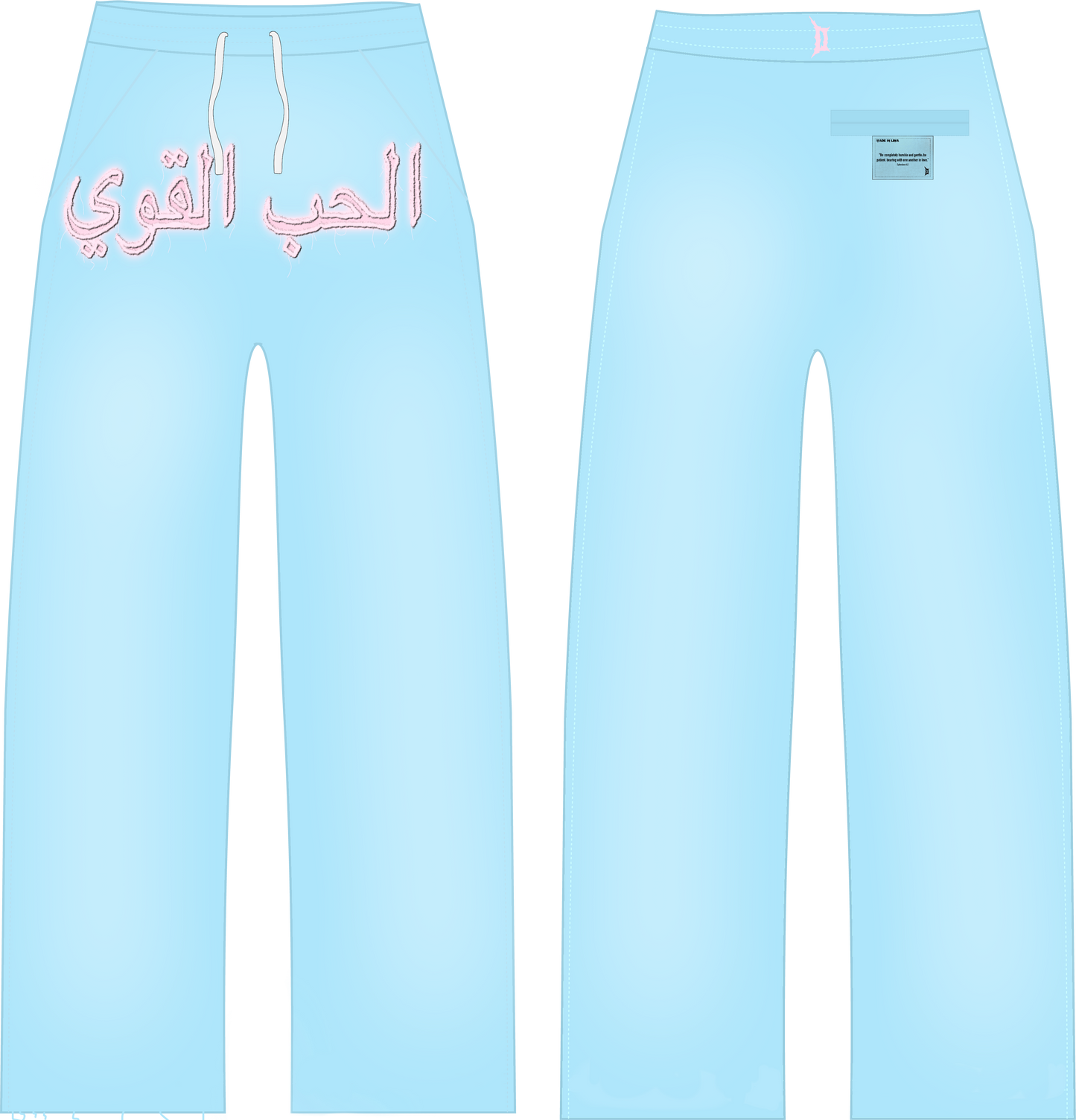 Pre-Order “Tough Love” SweatSuits Cotton Candy