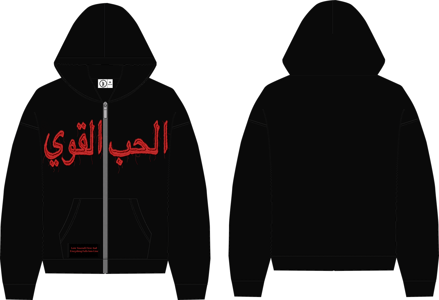 Pre-Order “Tough Love” SweatSuits Black and Red